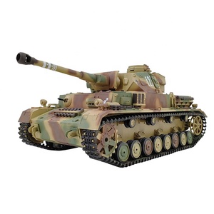 COOLBANK 1/16 Char d'assaut allemand <span class=keywords><strong>Panzer</strong></span> IV F2, char moyen télécommandé 2.4GHz IR+BB, modèle militaire DIY, cadeaux pour les amateurs de modélisme M - Product Image 1