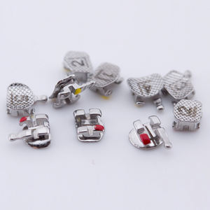 Yahong 50set/1000 pezzi 0.022 materiali ortodontici staffe per bretelle dentali Roth 345 gancio <span class=keywords><strong>Laser</strong></span> Mark - Product Image 1