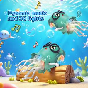 Juguetes Musicales para Bebés, Bailarín de Gelatina, Juguetes para Bebés de 6 a 12 Meses, Regalos de Juguete Sensorial Jellydancer, Juguetes Mágicos de Música y Movimiento para Gatear - Product Image 1