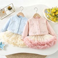 Ensemble pull et jupe tutu pour filles 2026 – Nouveau style automne/hiver, design adorable pour petites filles, ensemble tricoté pull + jupe tutu