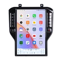 Reproductor estéreo de DVD con Radio para coche Tesla Android de 14,5 pulgadas para Ford Mustang 2015-2020 con navegación GPS para coche