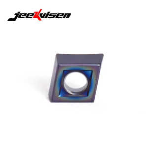 Jeekvisen CCMT09T304SM Insertos CNC de carburo de tungsteno de alta calidad Herramientas de torneado de hierro fundido de gama completa Embalaje en caja de acero - Product Image 5