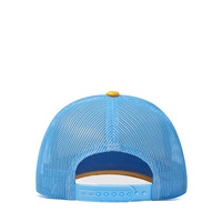 Casquettes de baseball personnalisées OEM en tissu Oxford avec logo brodé, style camionneur, pour l'aventure en montagne, l'alpinisme et la randonnée, avec patch motif point.