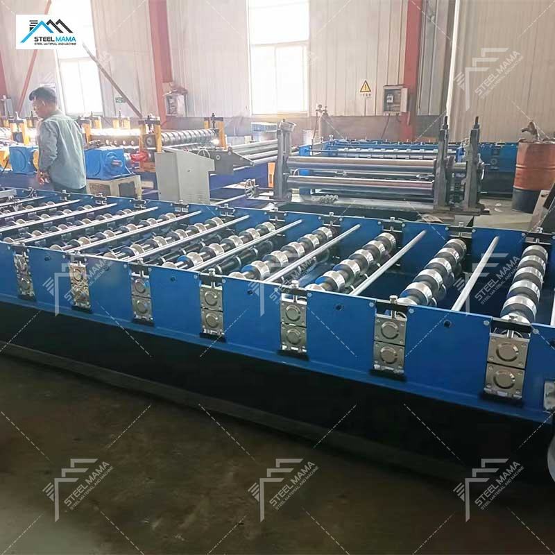Steelmama High Productivity 840 Trapezoidal Roofing Sheet Roll Forming ...