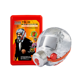 Masque de protection anti-feu TZL 30, 30 minutes de protection, filtration de la fumée à 95 %, pour la survie en cas d'urgence - Product Image 6