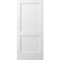 Porte en bois HDF à double battant de style français moderne avec panneaux à persiennes et finition imperméable pour l'entrée, la salle de bain et la chambre à coucher