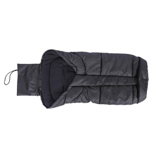 Couverture de poussette universelle d'hiver chaude et imperméable pour bébé avec fermeture éclair - Product Image 1