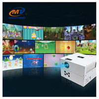 Jeux muraux à balles interactives avec projecteur mural 3D sur grand écran Jeux de projection interactifs pour enfants