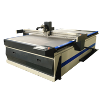 Machine de découpe automatique à couteau oscillant rond pour tissus, la plus populaire en 2025 pour les usines de vêtements