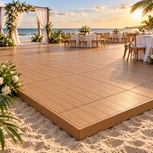 Terraza Modular WPC para Resort con Vista al Lago, Acero Galvanizado, Impermeable, Prefabricada, de Ensamblaje Rápido, para Exterior, Venta al Por Mayor - Product Image 6