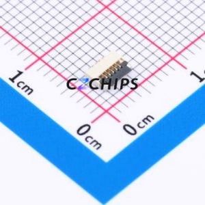 FPC-0.5FX-5PWBH10 FFC/FPC Connector SMD,P=0.5mm,Horizontal Mount Connector Flip Cover Type Bottom Contact 5P 0.5mm - Product Image 1