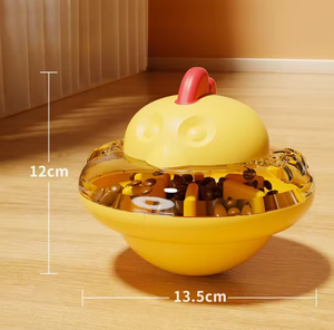 Palla Dispensatrice di Cibo per Animali Domestici a Forma Quadrata, Giocattolo da Masticare in Plastica Solida Ecologica per Auto-Intrattenimento, Mangiatoia Lenta per Gatti - Product Image 3