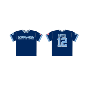 Customized Services Quick Dry Sublimated Team Game Softball Shirts <strong>Baseball</strong> &amp; Softball Wear Plus Size - Product Image 6
