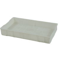 Caisses en plastique recyclables en maille robuste de qualité alimentaire PP GAHH, couleurs personnalisables, empilables, étanches, boîtes de rangement
