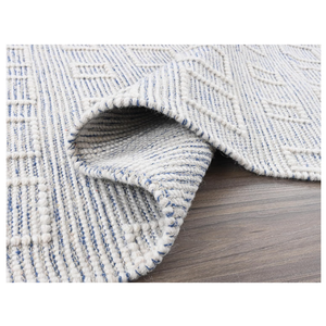 2025 nouveau Design écologique fait à la main Jute tapis de sol Jacquard brodé faible Pile hauteur laine tapis extérieur tapis pour un usage domestique - Product Image 4