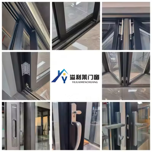 モダンデザイン防音折りたたみ仕切りスライド壁無料サンプル操作可能可動ドアオフィス用ガラス繊維スクリーン外装 - Product Image 4