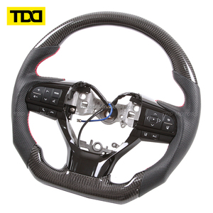 Volante de Fibra de Carbono Real TDD Compatible con LEXUS LX RX GS ES - Product Image 2