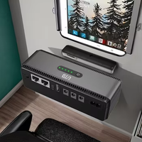 Router WiFi Mini UPS 5V USB 10000mAh, Router dengan kamera cadangan baterai 9V 12V DC 24V POE fase tunggal UPS Mini