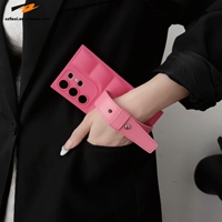Étui souple en TPU Dragonne pour Samsung Galaxy S24 S23 S22 S21 Ultra Plus S20 S23 FE Cover A55 A35 A25