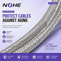 Tuyau flexible tressé antidéflagrant de haute qualité IP66 pour raccordement de conduites industrielles
