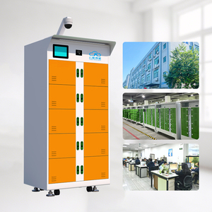 Trạm hoán đổi pin 10 khe BMS bằng thao tác thuận tiện để sử <span class=keywords><strong>d</strong></span>ụng ngoài trời với tán mư<span class=keywords><strong>a</strong></span> và máy ảnh - Product Image 5