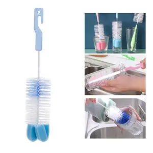 Tay Cầm Có Thể Tháo Rời Máy Giặt Xoay 35Cm Long Cleaning Scrubber Cleaner Baby Bottle Brush