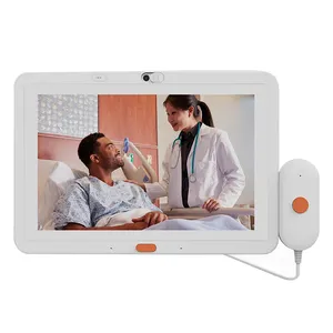 WH1333T 벽걸이 형 건강 관리 의료 병원 의료 기록 및 데이터 모니터링을위한 카메라가있는 Android 태블릿 RK3399