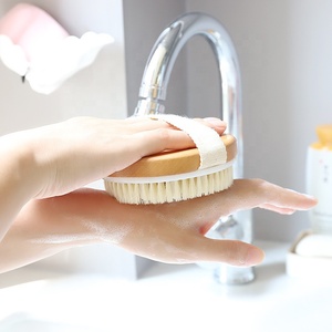 <span class=keywords><strong>Spazzola</strong></span> da bagno per corpo secco anticellulite in legno di faggio Premium <span class=keywords><strong>con</strong></span> nodi di massaggio in Silicone - Product Image 6