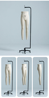 Mannequin de couture homme européen pour pantalons, modèle personnalisable pour la découpe de patrons et la confection sur mesure