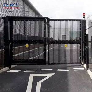 OEM PVC enduit de poudre anti-montée 358 panneaux de clôture de sécurité à <span class=keywords><strong>vue</strong></span> dégagée <span class=keywords><strong>pour</strong></span> porte de prison haute protection 358 porte en treillis métallique - Product Image 6
