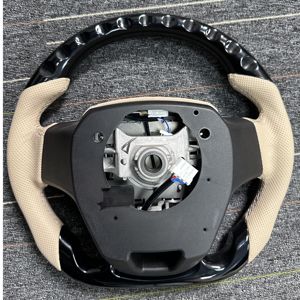 Volant en bois quantité minimale de commande LOW Compatible avec <span class=keywords><strong>Toyota</strong></span> Land Cruiser Hilux <span class=keywords><strong>Gr</strong></span> Fortuner camry MK5 A90 79 Series corolla GT Prado120 - Product Image 2