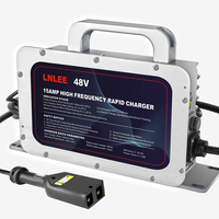 LNLEE Chargeur personnalisé de batterie plomb-acide 1500W lithium-ion 24 Volt 30 Amp pour scooters voiturettes de golf véhicules électriques industriels