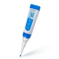 Kit de testeur de pH de poche Veidt Weighing Apera Instruments série Premium PH60S pour échantillons alimentaires/solides/visqueux, détecteur d'eau