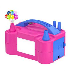 เครื่องเป่าลมไฟฟ้าแบบพกพา หัวฉีดคู่ เครื่องเติมลมไฟฟ้าแบบหัวฉีดคู่-สำหรับตกแต่งงานปาร์ตี้ กีฬา และปั๊มลมลูกโป่งไฟฟ้า - Product Image 1