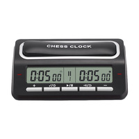 Chronomètre de tournoi d'échecs international Chasing the Sun PS-393 / Nouveau modèle d'horloge d'échecs et de Go en plastique
