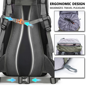 Factory Wholesale Casual Unisex Outdoor Waterproof Bag Sport Camping Hiking <b>Backpack</b> for Outdoor Travel - Product Image 5