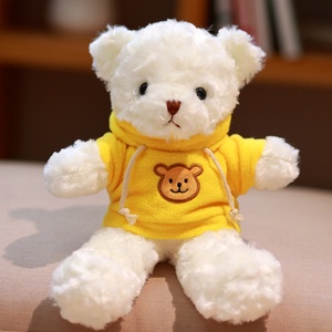 Orsacchiotto Personalizzato Super Morbido in Cotone Organico e Peluche Lungo con Imbottitura in Cotone PP Design con Maglietta - Classico Animale di Peluche Unisex - Product Image 2