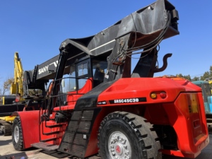 Chariot élévateur électrique conteneurisateur SRSC45C30 SRSC45H 45 tonnes d'occasion avec garantie d'un an, moteur et pompe inclus - Product Image 3