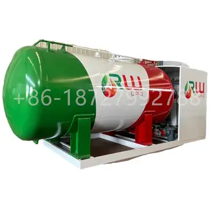 30,000 litre 20cbm 10 ton 10m3 5 kübik lpg tankı sıvılaştırılmış petrol glp propan depolama tankı skid pişirme benzin istasyonu satış