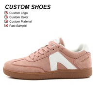 OLICOM Chaussures de sport décontractées de luxe de haute qualité en cuir de vachette pour hommes, style allemand, chaussures de marche, baskets décontractées