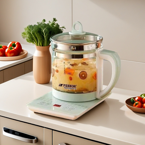 <span class=keywords><strong>Bollitore</strong></span> Elettrico Automatico in Vetro <span class=keywords><strong>per</strong></span> Ufficio e Casa, <span class=keywords><strong>per</strong></span> Tè, Erbe e Bollitura dell'Acqua - Product Image 1