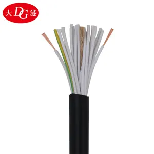 KYJVP XLPE insulated PVC sheathed copper wire braid shielded Control Cable