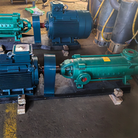 Pompe centrifuge horizontale multi-étages à haute pression, alimentée par moteur électrique, prix usine, pour l'agriculture (acier)