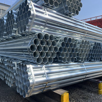 Tuyau d'incendie Youfa ASTM A795 galvanisé à chaud ERW SCH10, tube en acier au carbone à paroi épaisse pour la cintrage, directement de l'usine