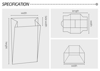 Machine professionnelle de fabrication de sacs shopping en forme de V, entièrement automatique avec PLC et moteur 3800V, garantie 1 an