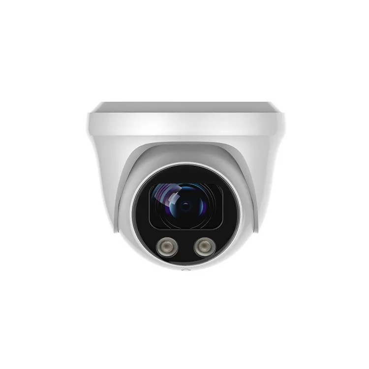 Full Color Warm light 2MP IP Camera Night Vision Audio Camera Outdoor IP67 IP Dome Security Camera