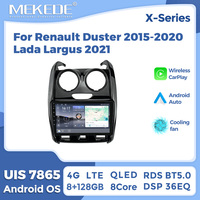 MEKEDE X10 X20 X30 X40 UIS7865 8+128G QLED AKM DSP CarPlay sans fil Android Auto pour Renault Duster 2015-2020 Lada Largus 2021