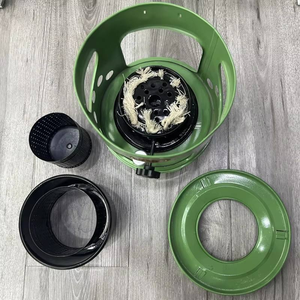 April <b>Portable</b> Stainless Steel Hiking Camping <b>Stove</b> Burner Windproof Kerosene Fuel Outdoor Cooking Supplies - Product Image 6