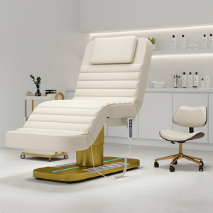 Multifunctional Electric Facial Massage Bed, 3/4 Motor Foot Control Beauty Therapy Bed for Medical Spa & Clinic - Product Image 1