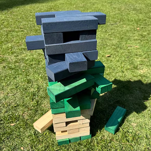 Jeux <span class=keywords><strong>de</strong></span> société personnalisés pour adultes : Blocs <span class=keywords><strong>de</strong></span> construction à empiler, <span class=keywords><strong>Jeu</strong></span> <span class=keywords><strong>de</strong></span> tour instable, Jouets durables et amusants pour toute la famille - Product Image 1